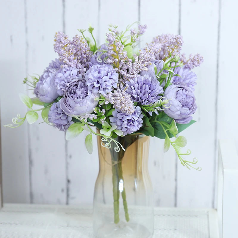 Artificial Flowers Wedding Bouquet