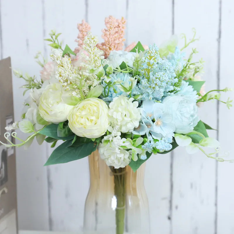 Artificial Flowers Wedding Bouquet