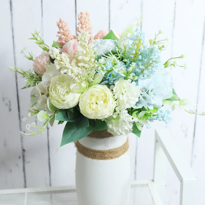 Artificial Flowers Wedding Bouquet