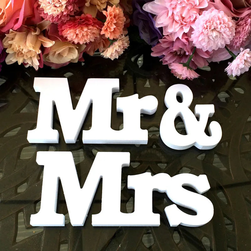 Mr and Mrs Decoration