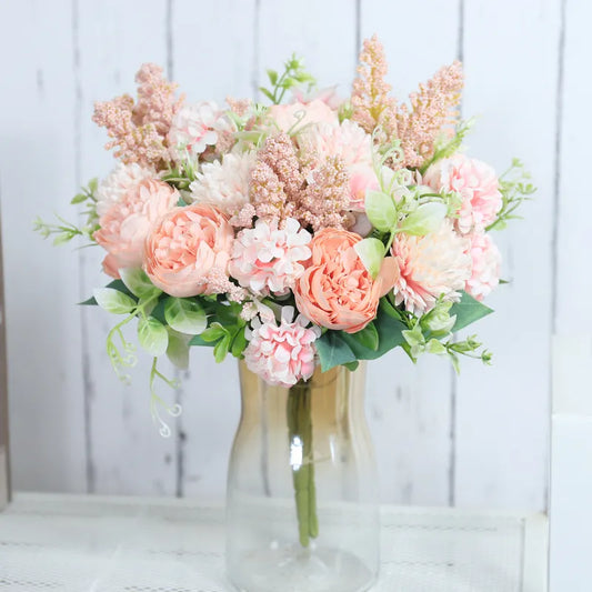 Artificial Flowers Wedding Bouquet