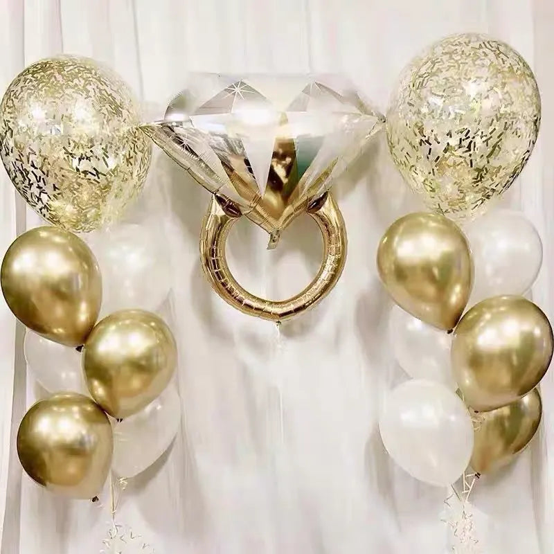 Mr. and Mrs. Wedding Balloon Sets