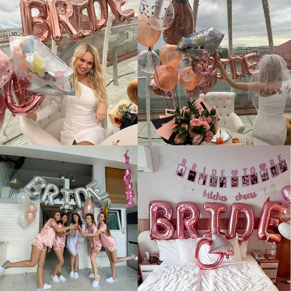 Bride To Be Balloon Kit - 63 Pieces