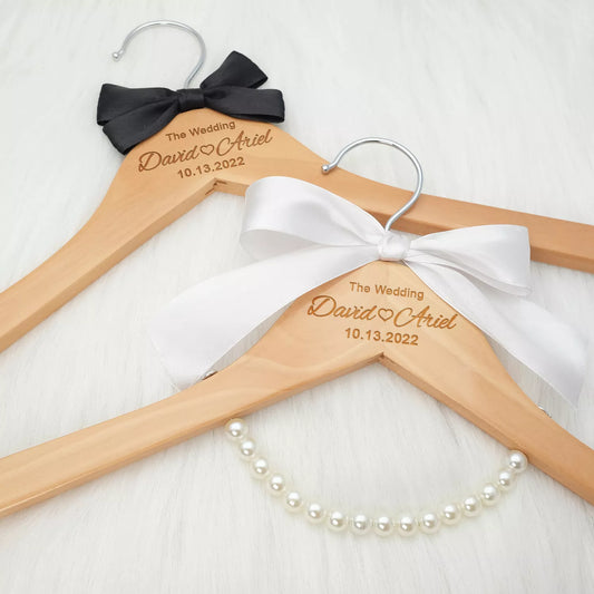 Personalized Wedding Clothes Hangers