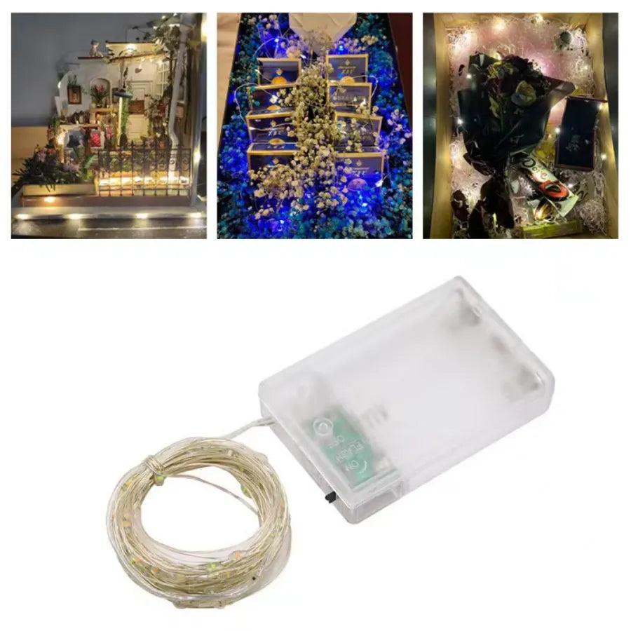 30M LED Fairy String Lights - Battery Operated