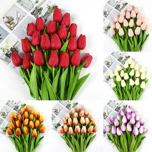 Artificial Tulips