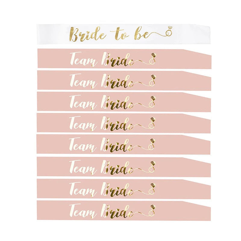 Bride To Be Sashes