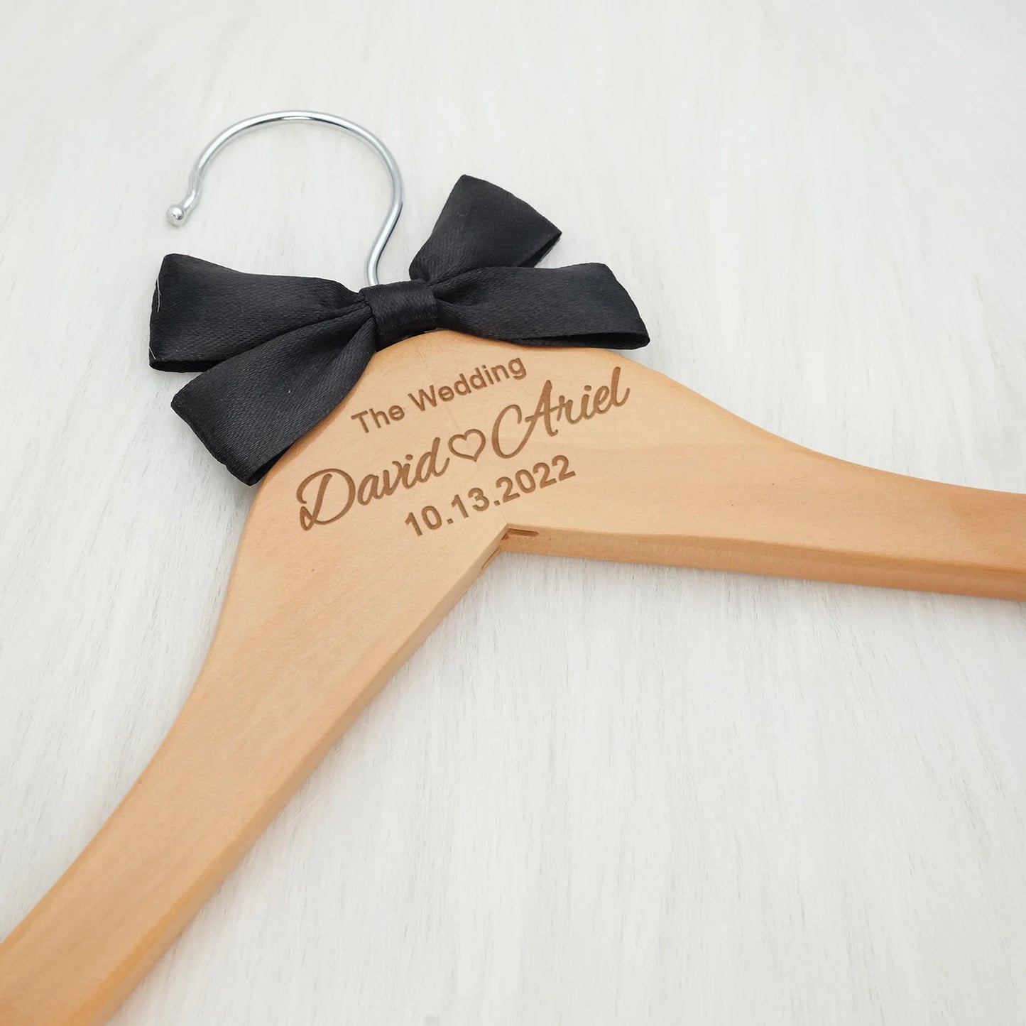 Personalized Wedding Clothes Hangers