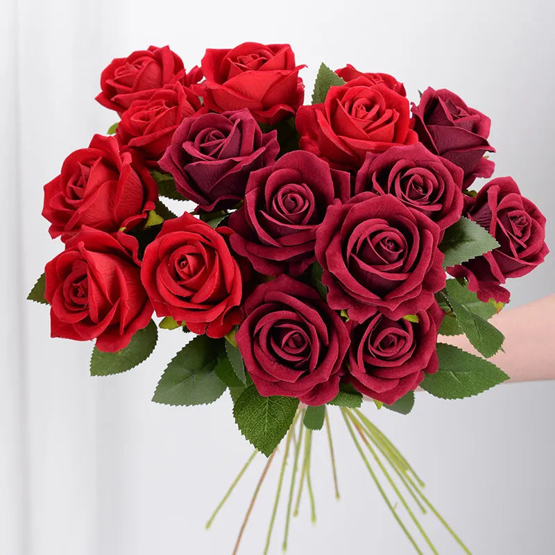 5 Artificial Roses