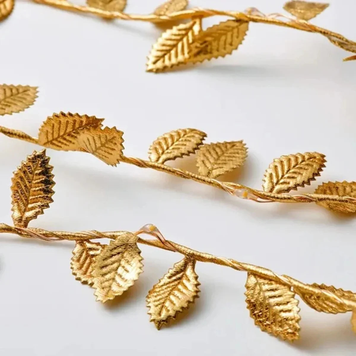 Gold Leaf Fairy Lights - 2m