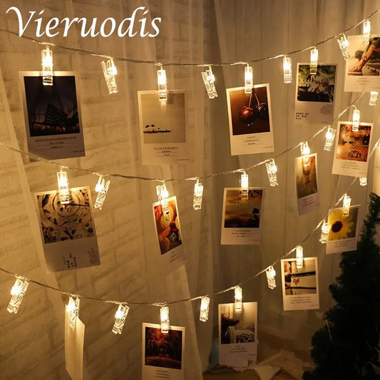 Photo Clip String Lights