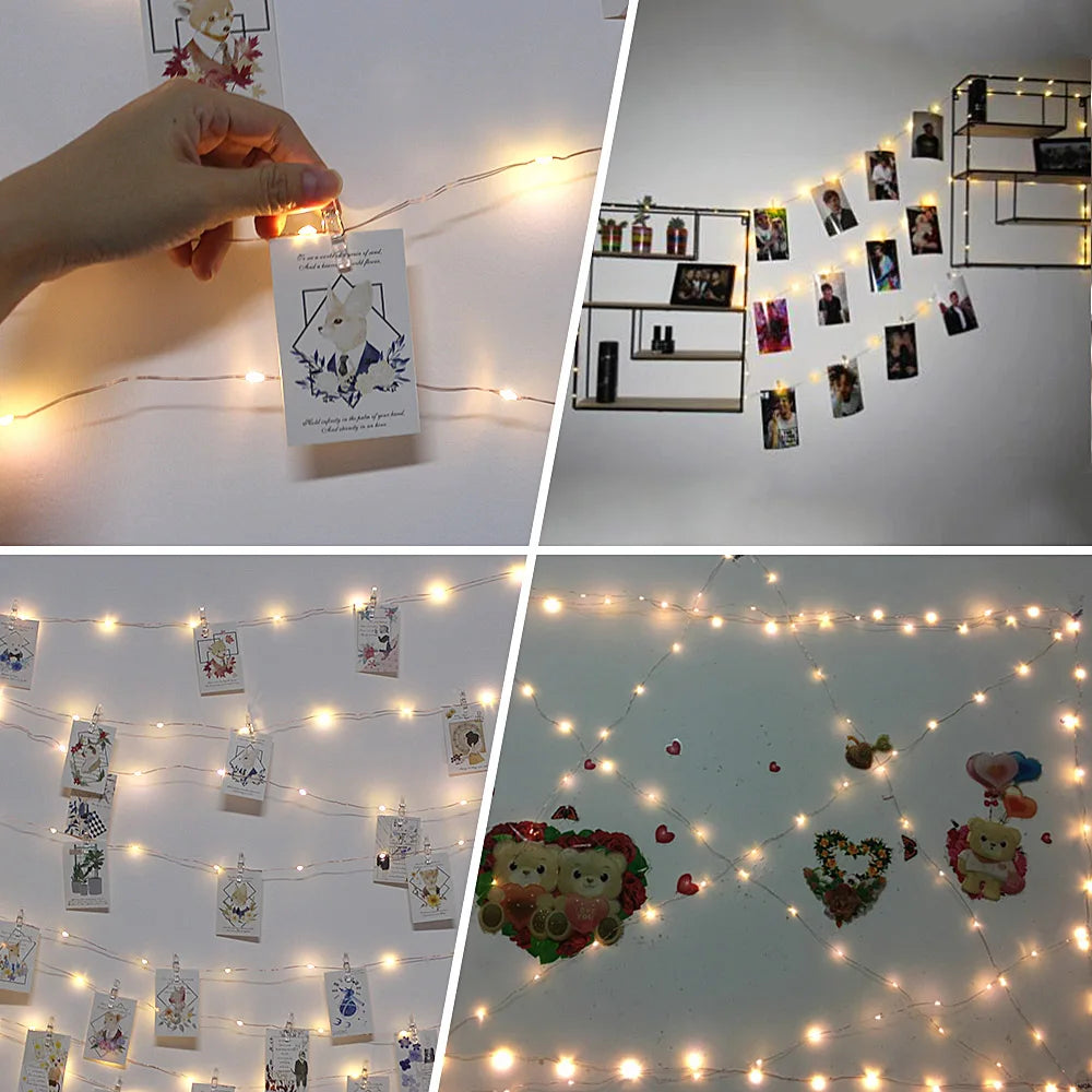 Photo Clip String Lights