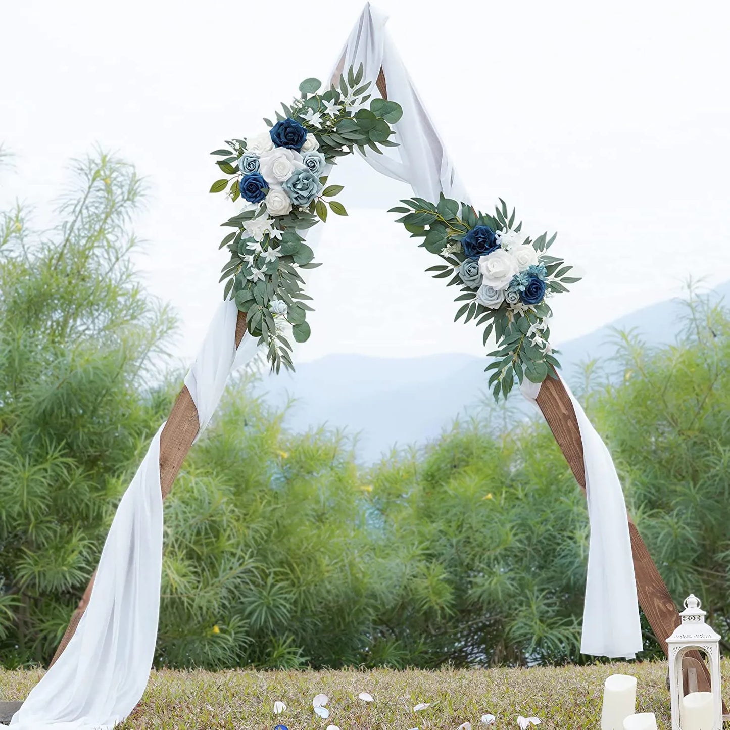 Artificial Flower Arch For Wedding Sign