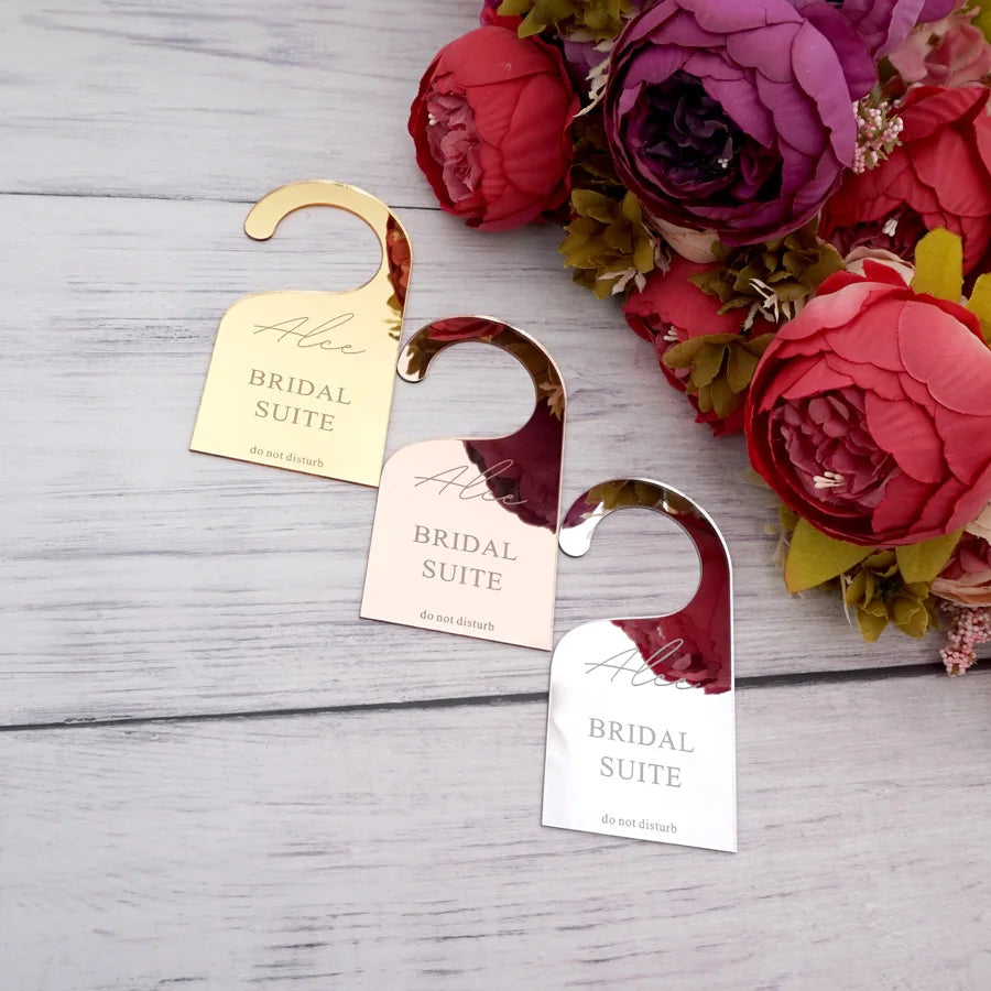 Bridal Suite Door Hanger - Customizable