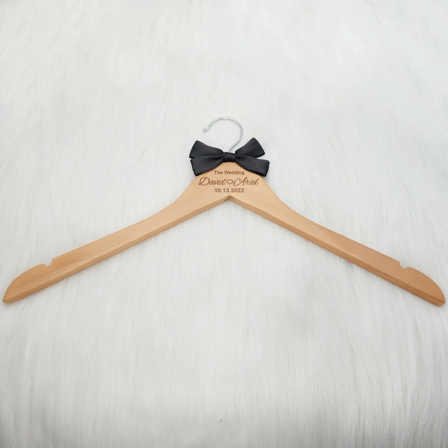 Personalized Wedding Clothes Hangers