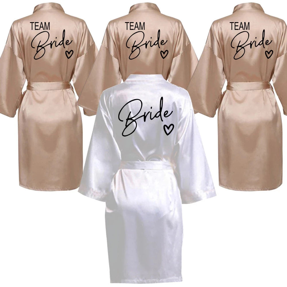 Bride/Team Bride Bathrobe