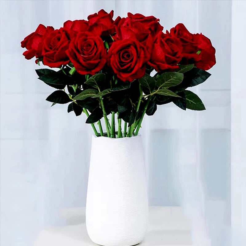 5 Artificial Roses