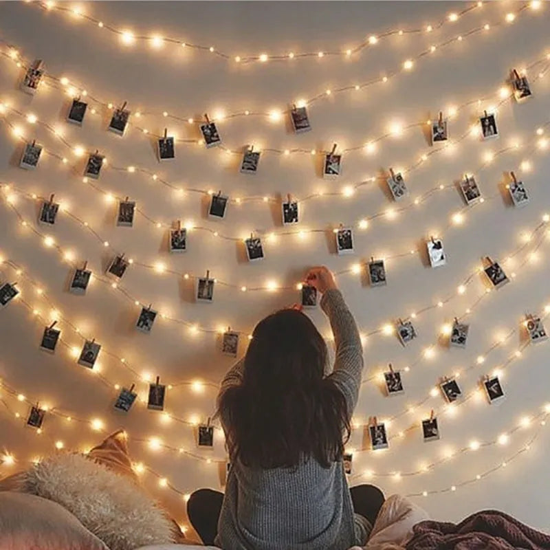 Photo Clip String Lights