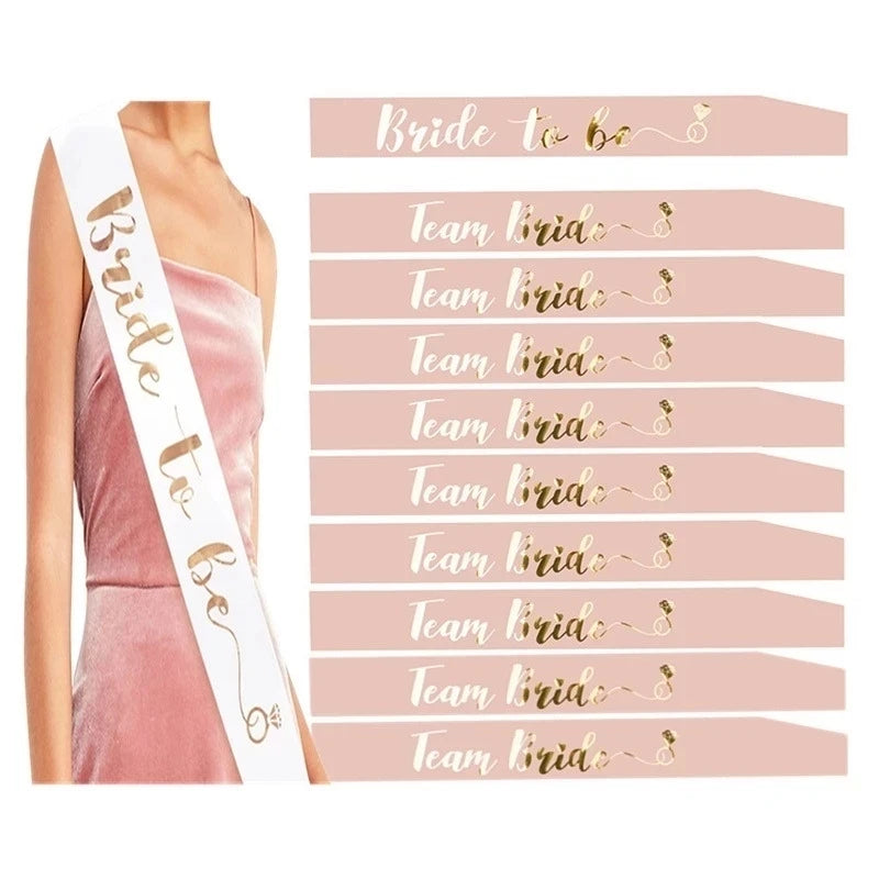 Bride To Be Sashes