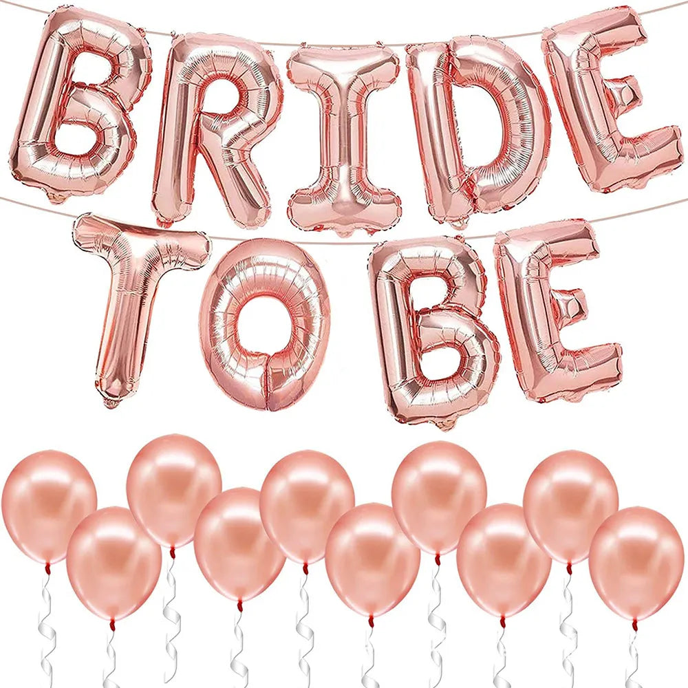 Bride To Be Balloon Kit - 63 Pieces