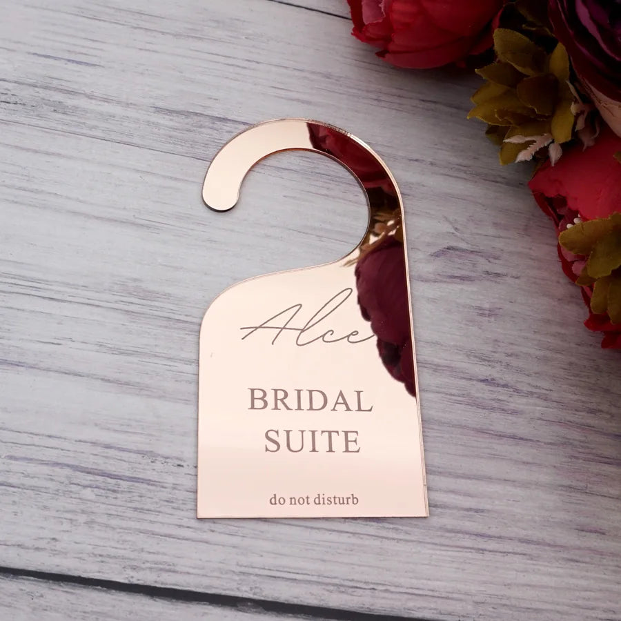 Bridal Suite Door Hanger - Customizable