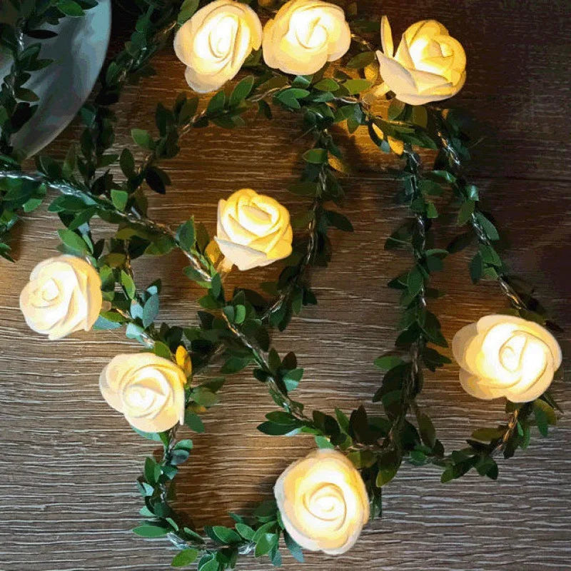 Rose Flower String Lights