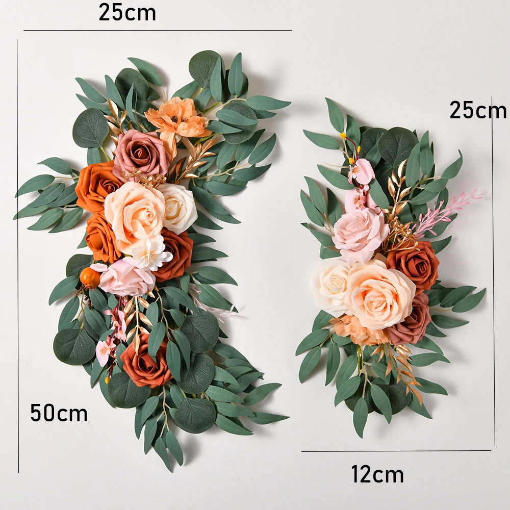 Artificial Flower Arch For Wedding Sign