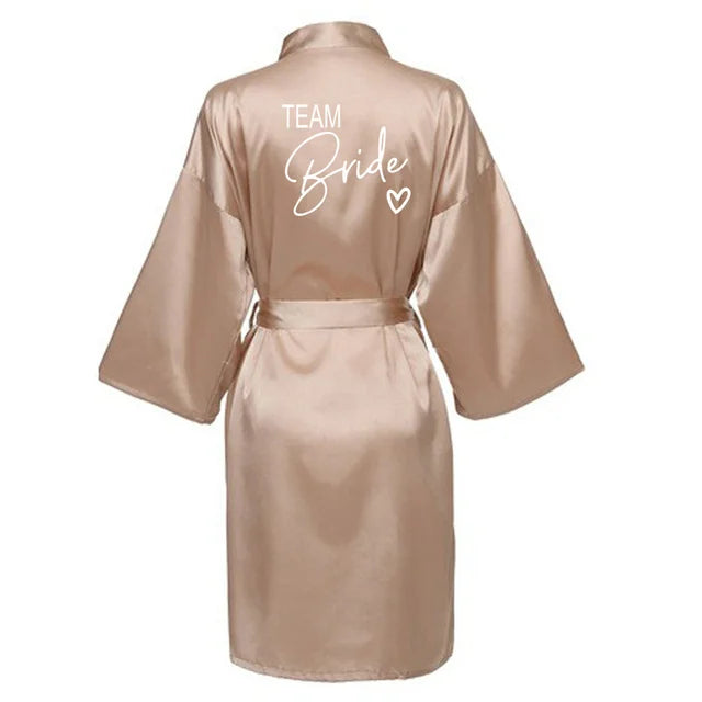 Bride/Team Bride Bathrobe