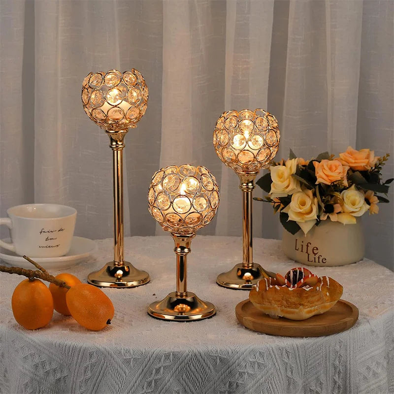 Gold Candle Holders