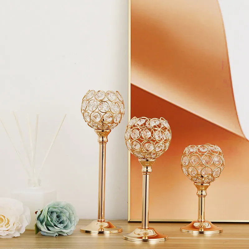 Gold Candle Holders