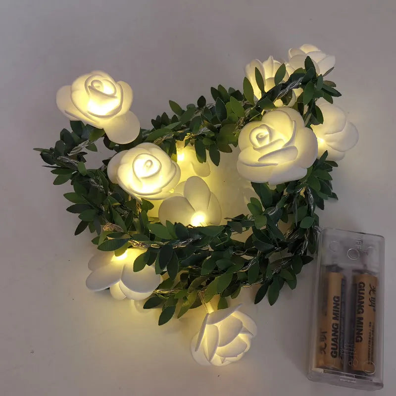 Rose Flower String Lights