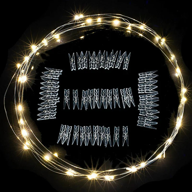 Photo Clip String Lights