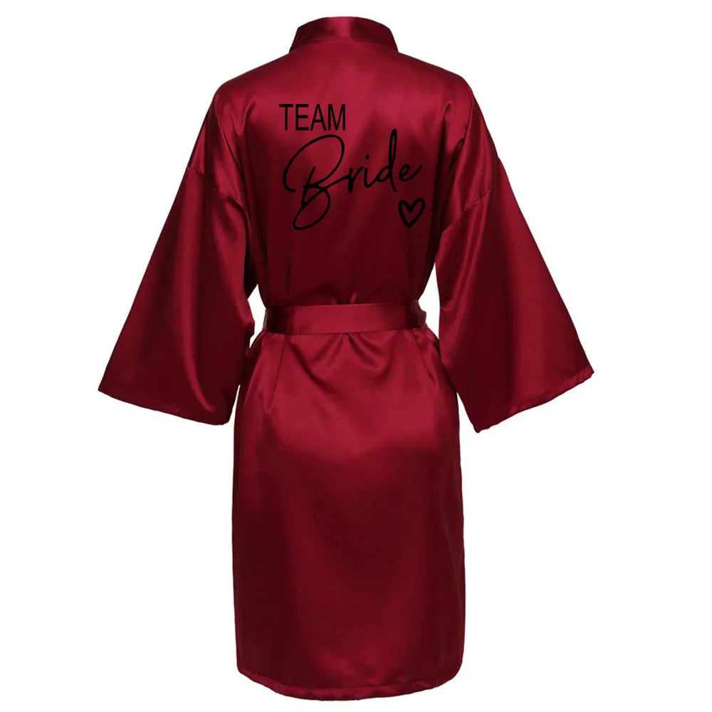 Bride/Team Bride Bathrobe