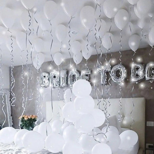 Bride To Be Balloon Kit - 63 Pieces