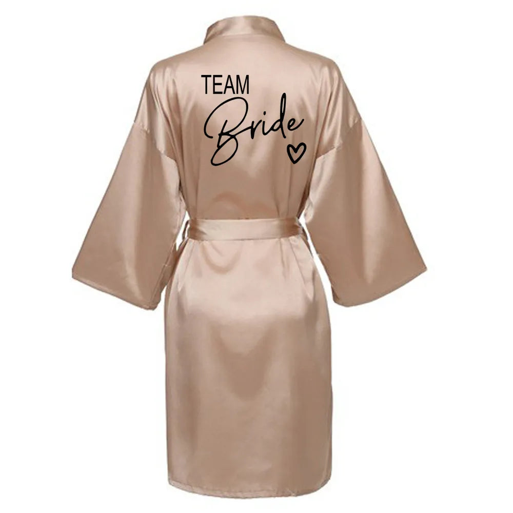 Bride/Team Bride Bathrobe