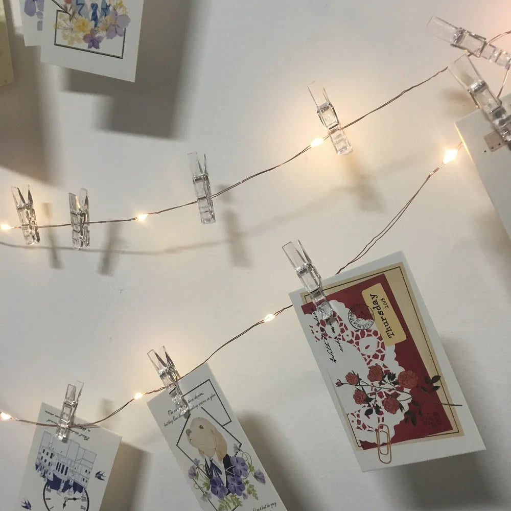 Photo Clip String Lights