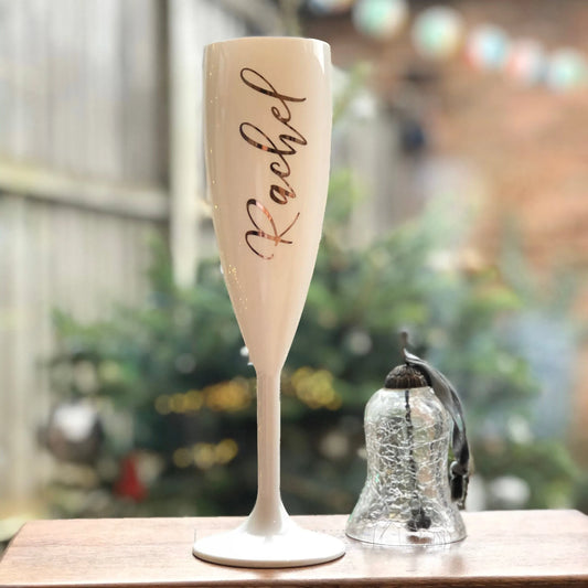 Custom Champagne Glass