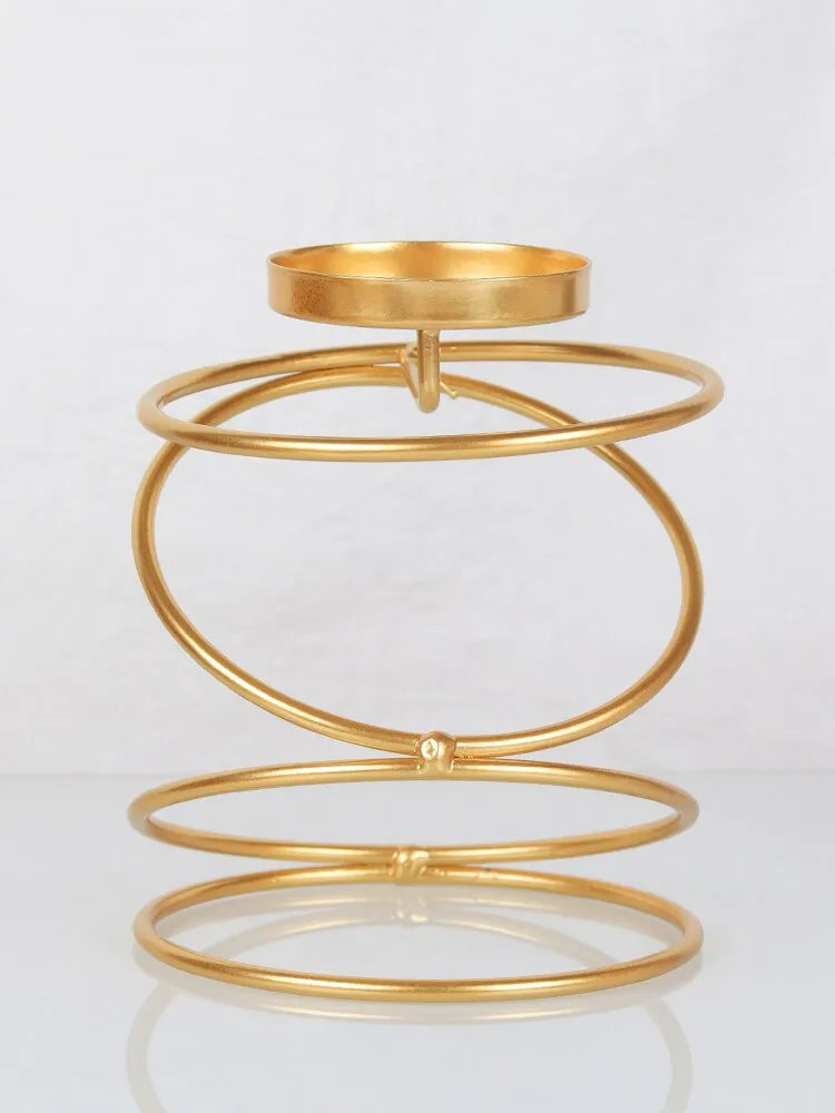 Gold Candle Holder