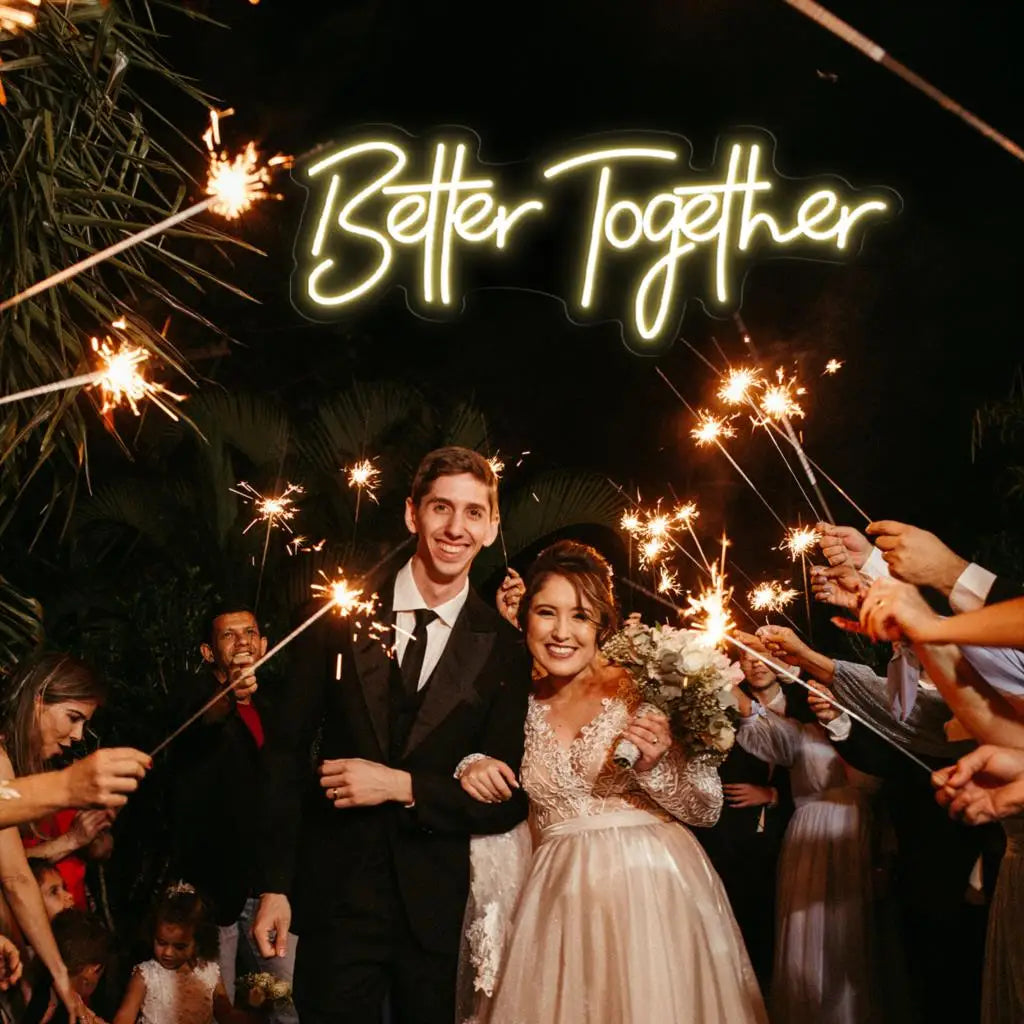 Neon LED Wedding Signs